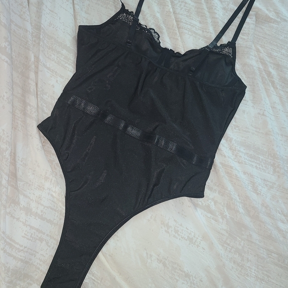 Black Lingerie Bodysuit - Picture 2 of 4